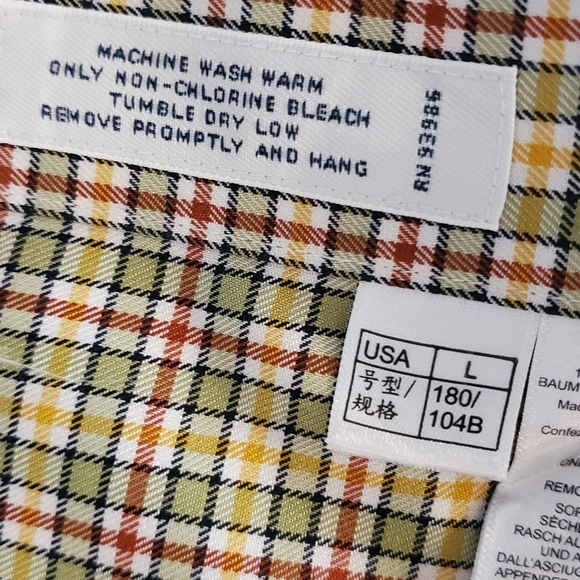 Brooks Brothers The Original Polo Shirt Long Sleeve Button Down Shirt - Picture 5 of 5